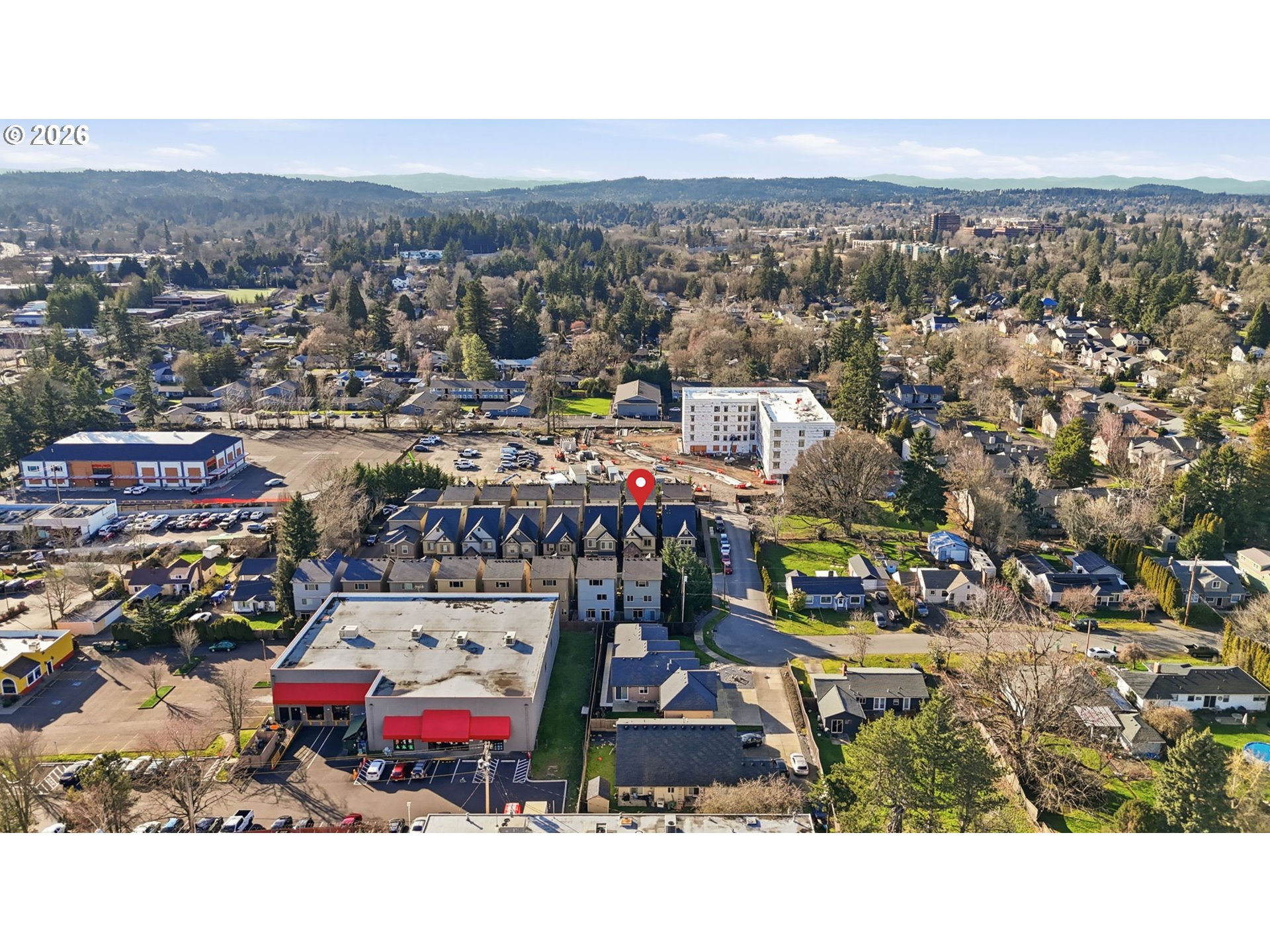 11033 Southwest Legacy Oak Way Portland, OR 97223 - Photo 45 of 47 an aerial view of multiple house