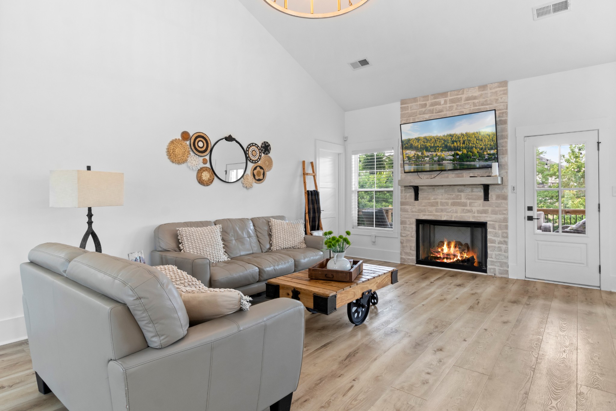 1188 Wicke Road Adams, TN 37010 - Photo 10 of 47 a living room with furniture and a fireplace
