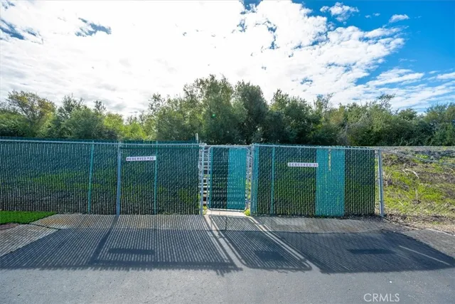 a view of street with houses