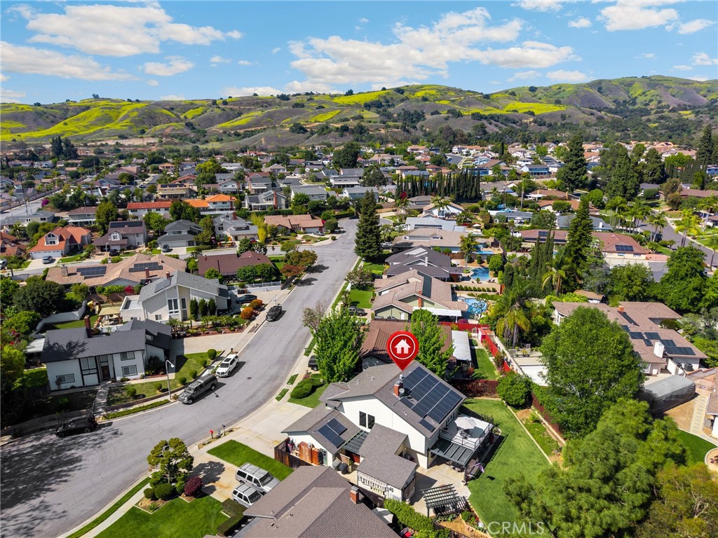 1412 Alta Mesa Way Brea, CA 92821 - Photo 3 of 50 an aerial view of a city
