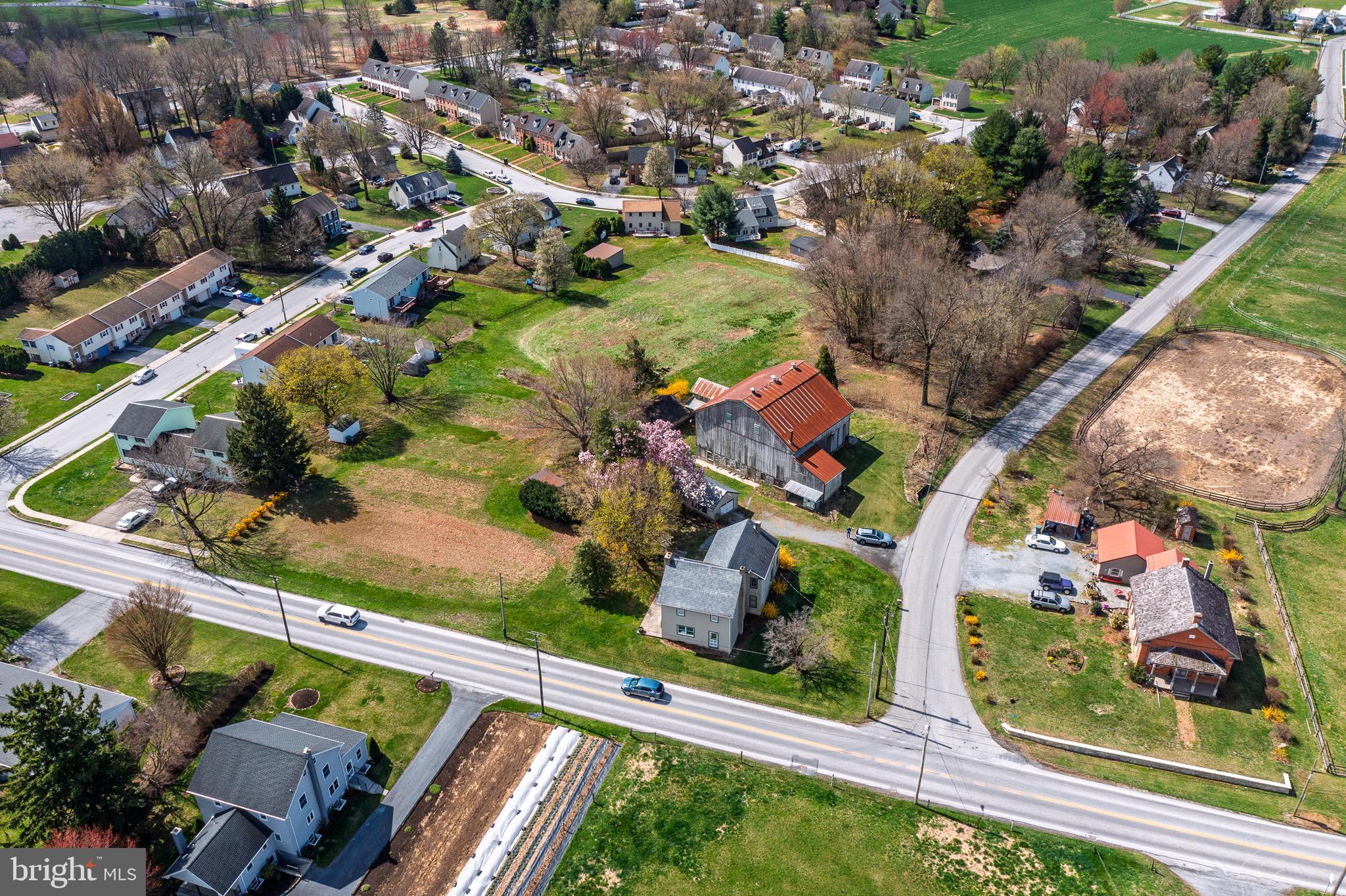 1 Prospect Road Strasburg, PA 17579 - Photo 56 of 66 an aerial view of residential houses with outdoor space
