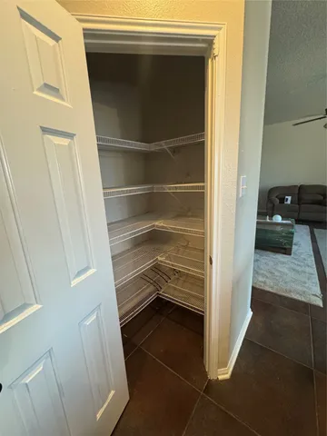 a view of walk in closet