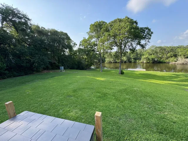 a view of a golf course