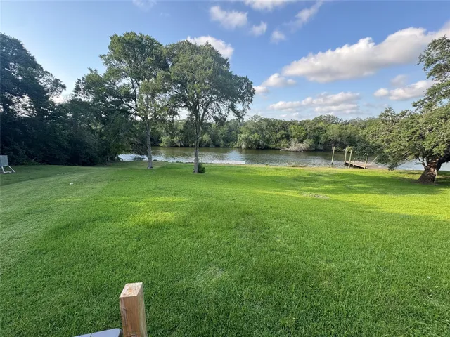 a view of a golf course