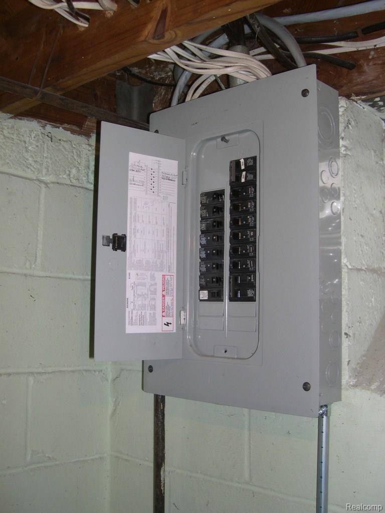 3307 Harding Street Dearborn, MI 48124 - Photo 25 of 26 NEWER CIRCUIT BREAKERS