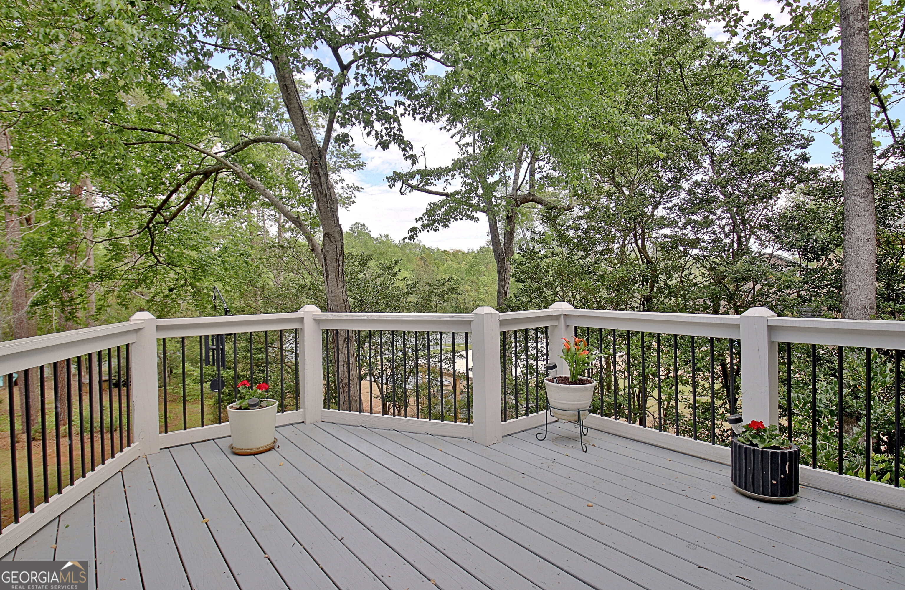 110 Sunset Court Senoia, GA 30276 - Photo 55 of 118 a view of balcony with deck and wooden floor