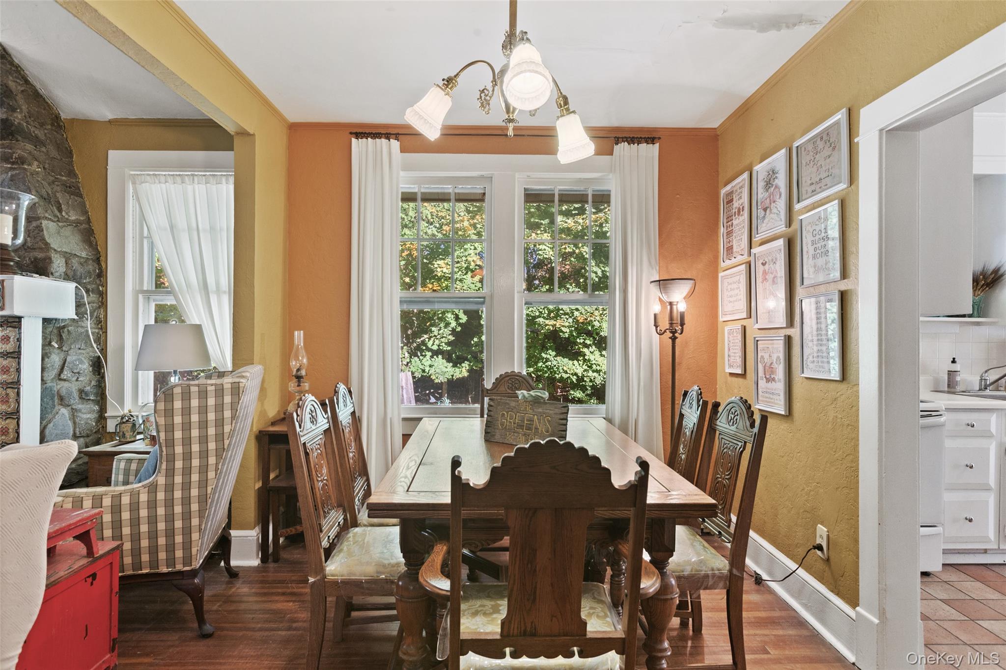 1753 Lawrence Road Mohegan Lake, NY 10547 - Photo 10 of 33 a view of a dining room with furniture window and wooden floor