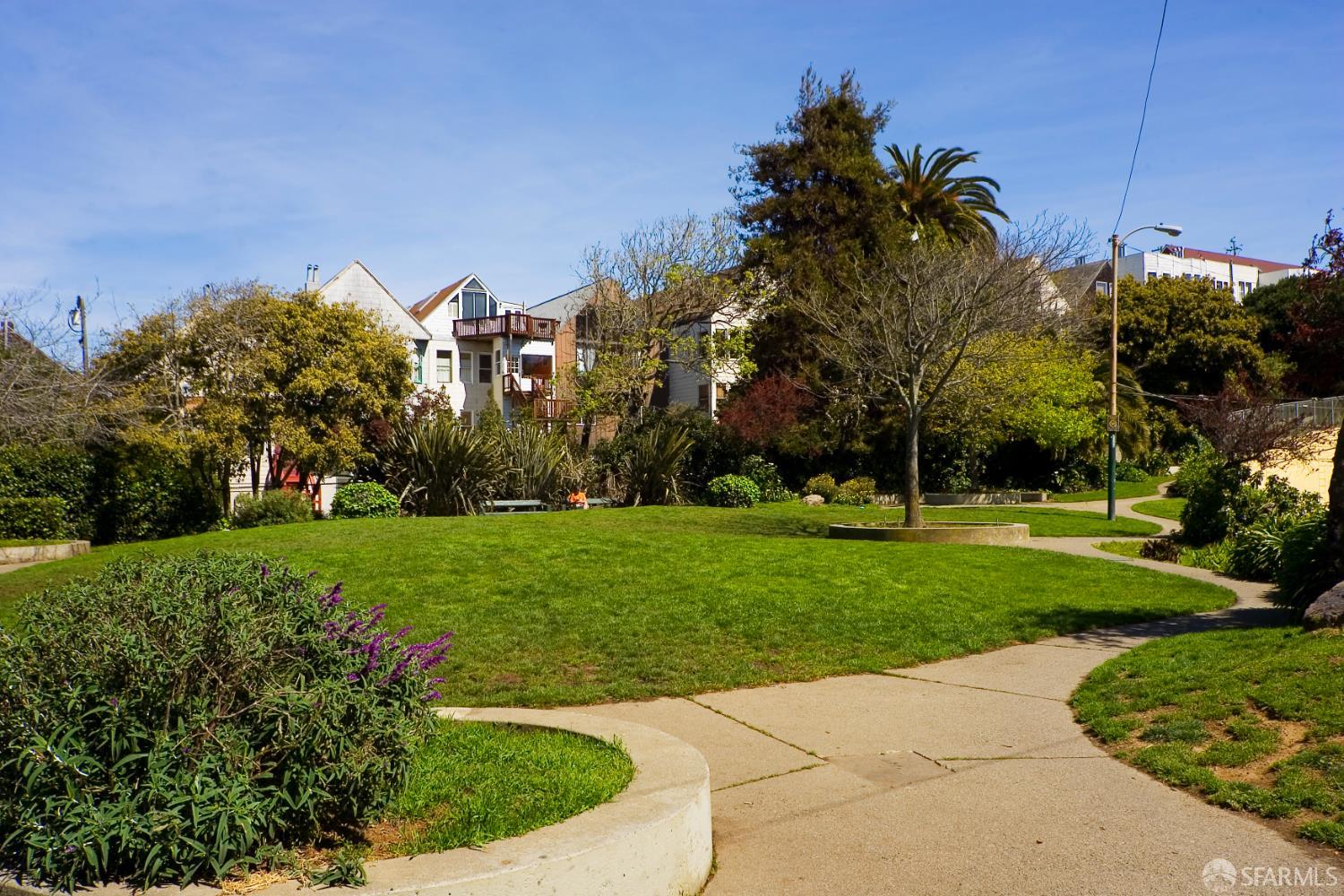 972 Haight Street San Francisco, CA 94117 - Photo 28 of 47 a view of a park with large trees