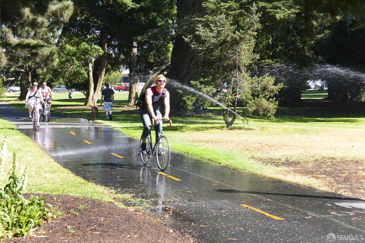 972 Haight Street San Francisco, CA 94117 - Photo 29 of 47 a view of a swimming pool with an outdoor space