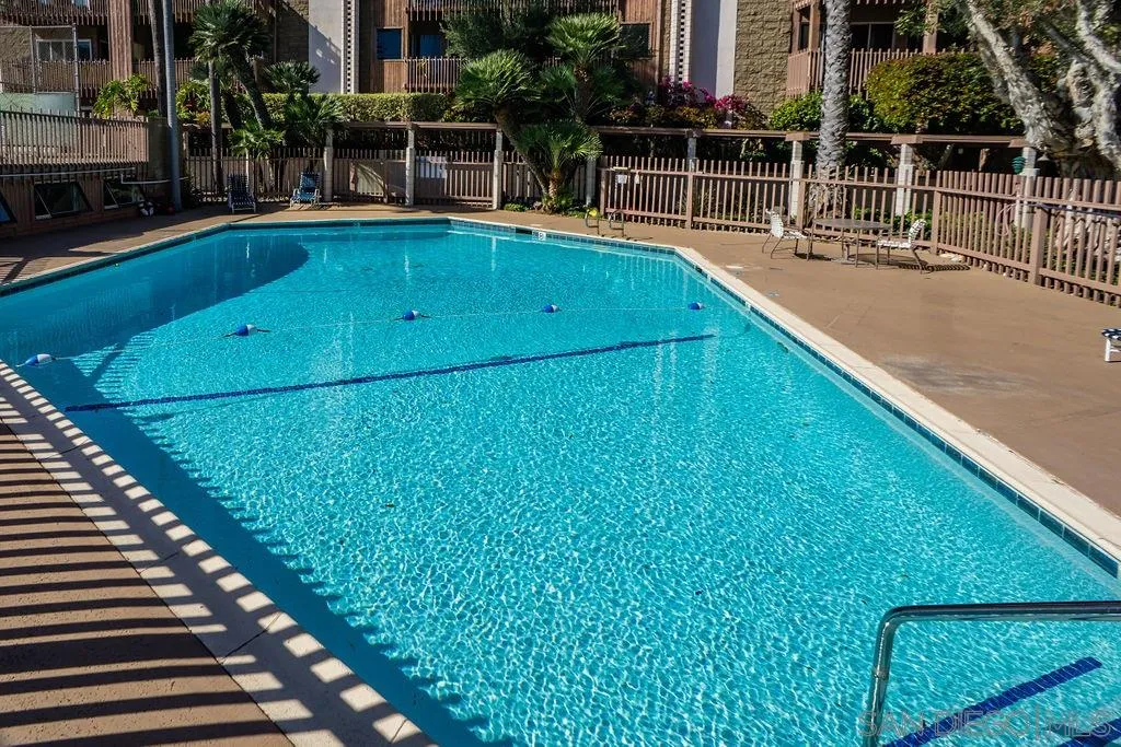 2630 Torrey Pines Road, Unit E22 La Jolla, CA 92037 - Photo 34 of 37 a view of outdoor space and swimming pool