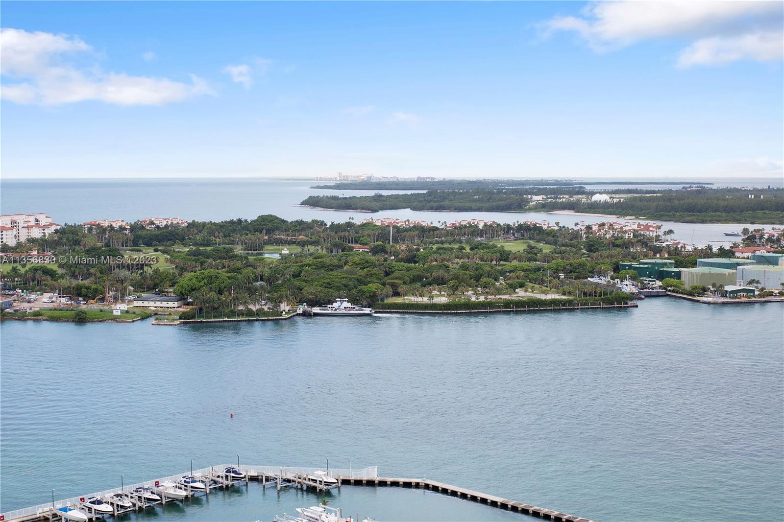 90 Alton Road, Unit 2906 Miami Beach, FL 33139 - Photo 6 of 6 an aerial view of a city