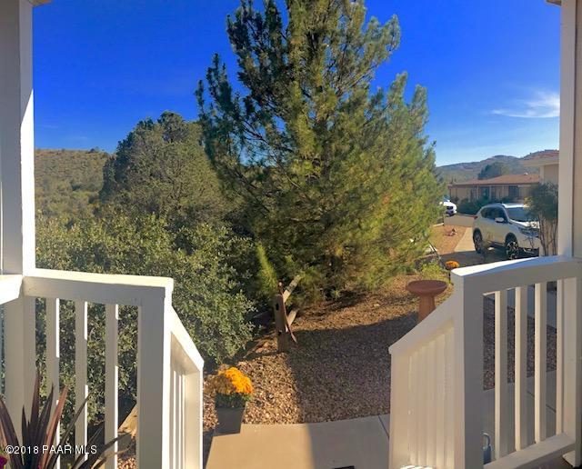 2553 Hilltop Road Prescott, AZ 86301 - Photo 2 of 35 FRONT COVERED DECK - ENTRY VIEWS
