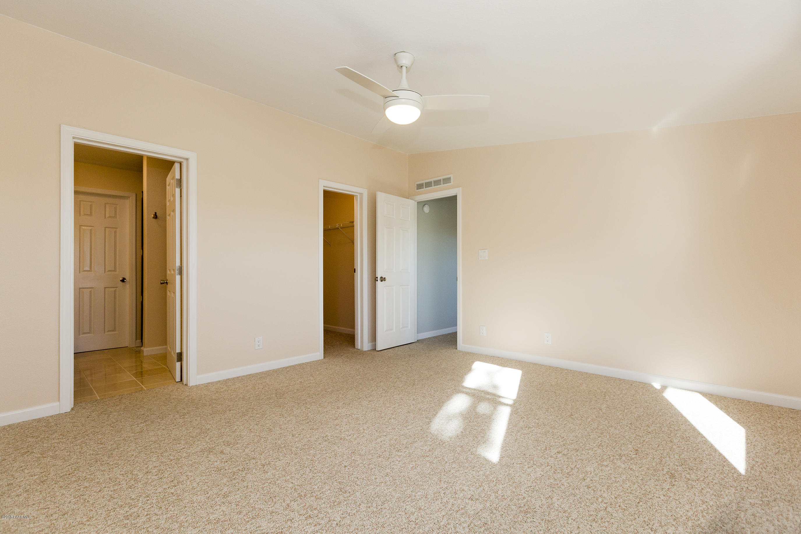 2553 Hilltop Road Prescott, AZ 86301 - Photo 22 of 35 Master Bedroom, Bathroom & Closet