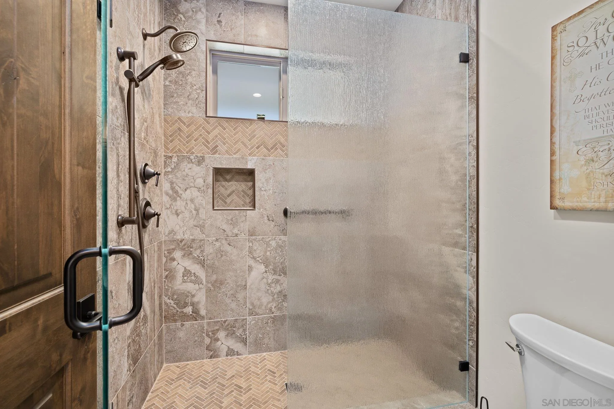 19553 Hidden Glen Road Alpine, CA 91901 - Photo 30 of 55 a bathroom with a shower