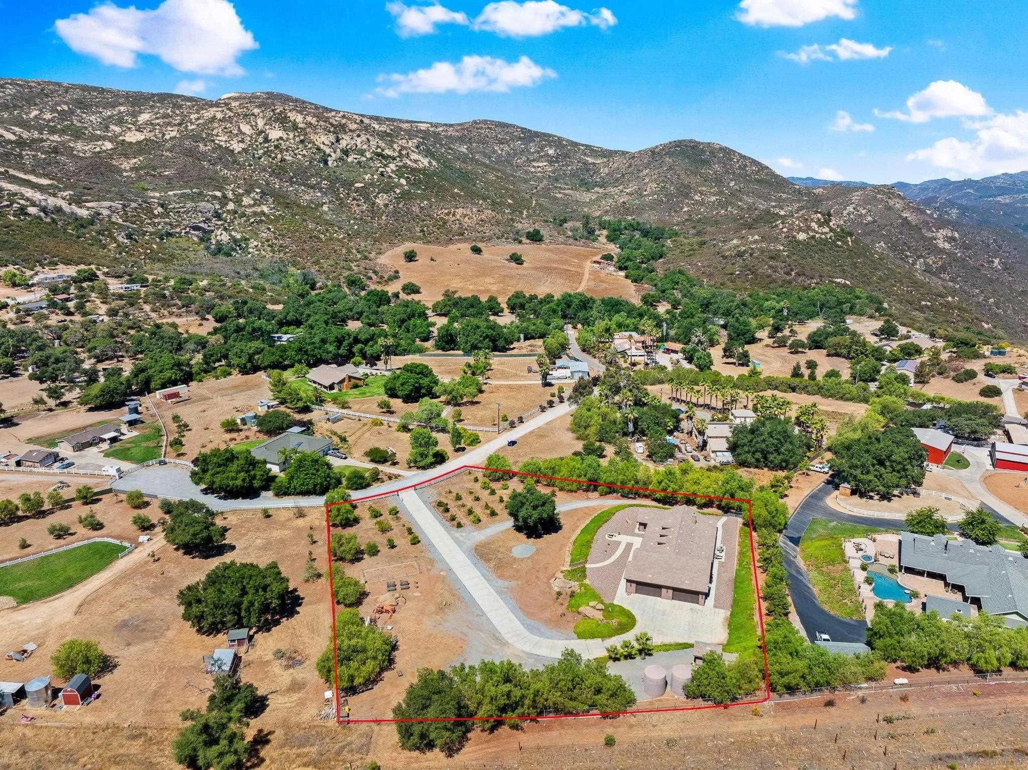 19553 Hidden Glen Road Alpine, CA 91901 - Photo 49 of 55 an aerial view of a