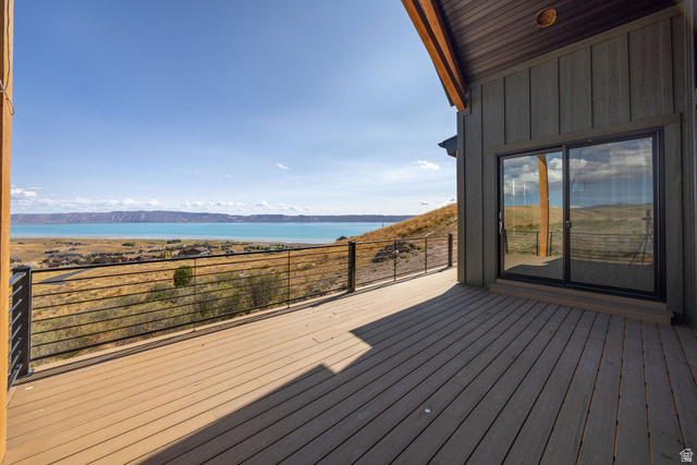 300 Knoll Loop, Unit 227 Fish Haven, ID 83287 - Photo 35 of 56 Deck with a water view