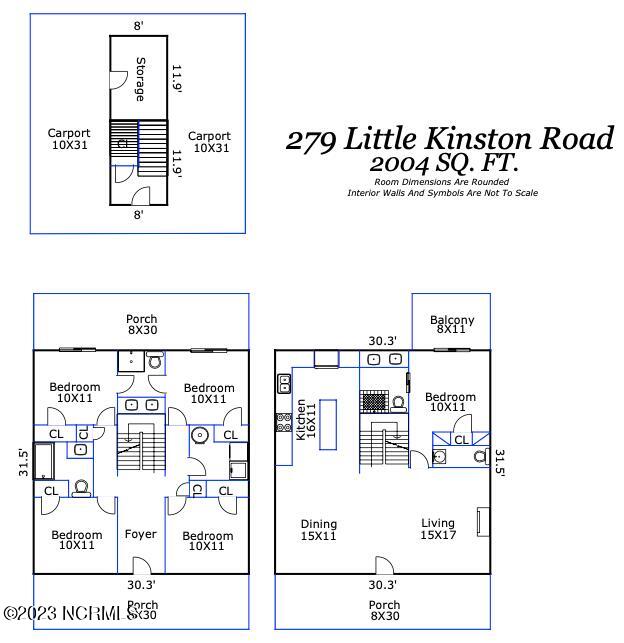 279 Little Kinston Road Surf City, NC 28445 - Photo 52 of 52 Floor Plan