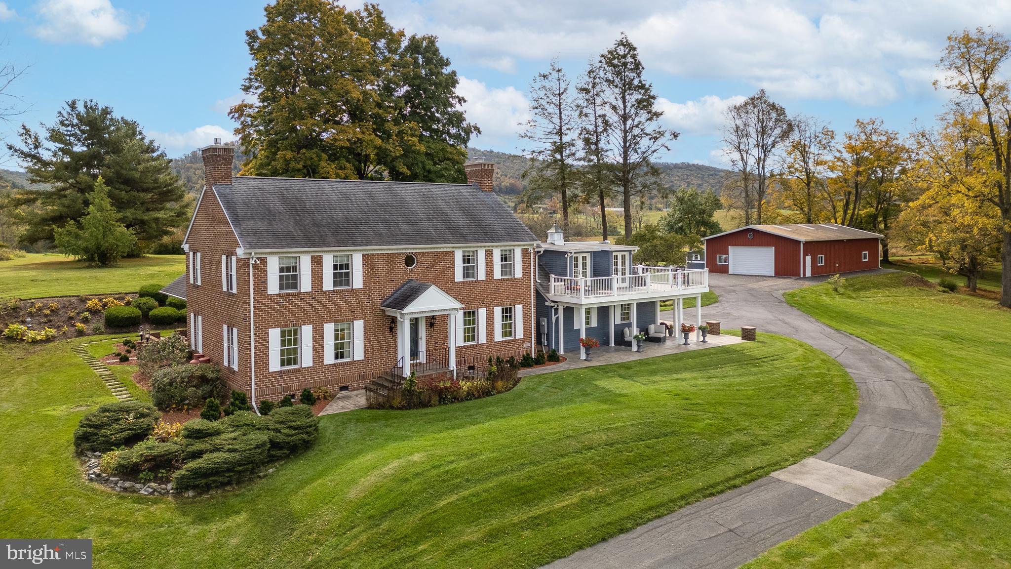 261 Old Fort Road Spring Mills, PA 16875 - Photo 3 of 54 an aerial view of residential houses with yard and green space