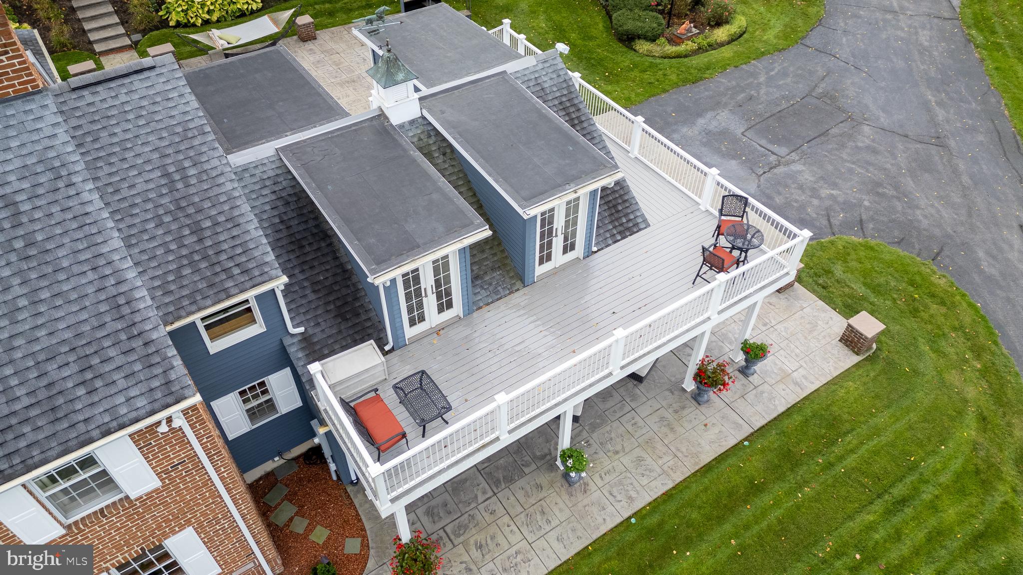 261 Old Fort Road Spring Mills, PA 16875 - Photo 47 of 54 an aerial view of a house with outdoor space patio and trees