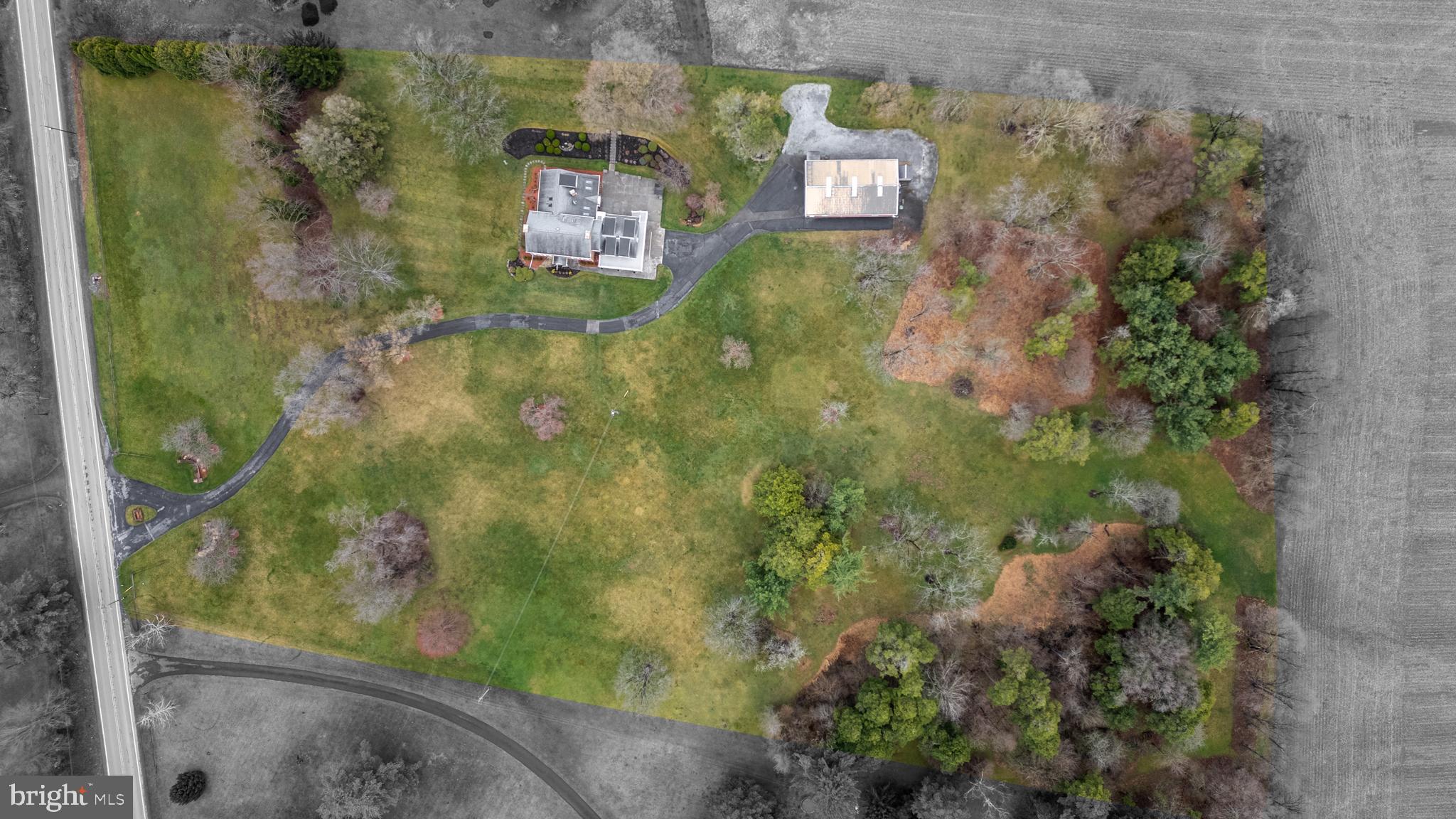 261 Old Fort Road Spring Mills, PA 16875 - Photo 53 of 54 an aerial view of residential house with outdoor space and trees all around