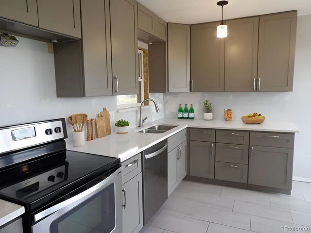a living room with a fireplace