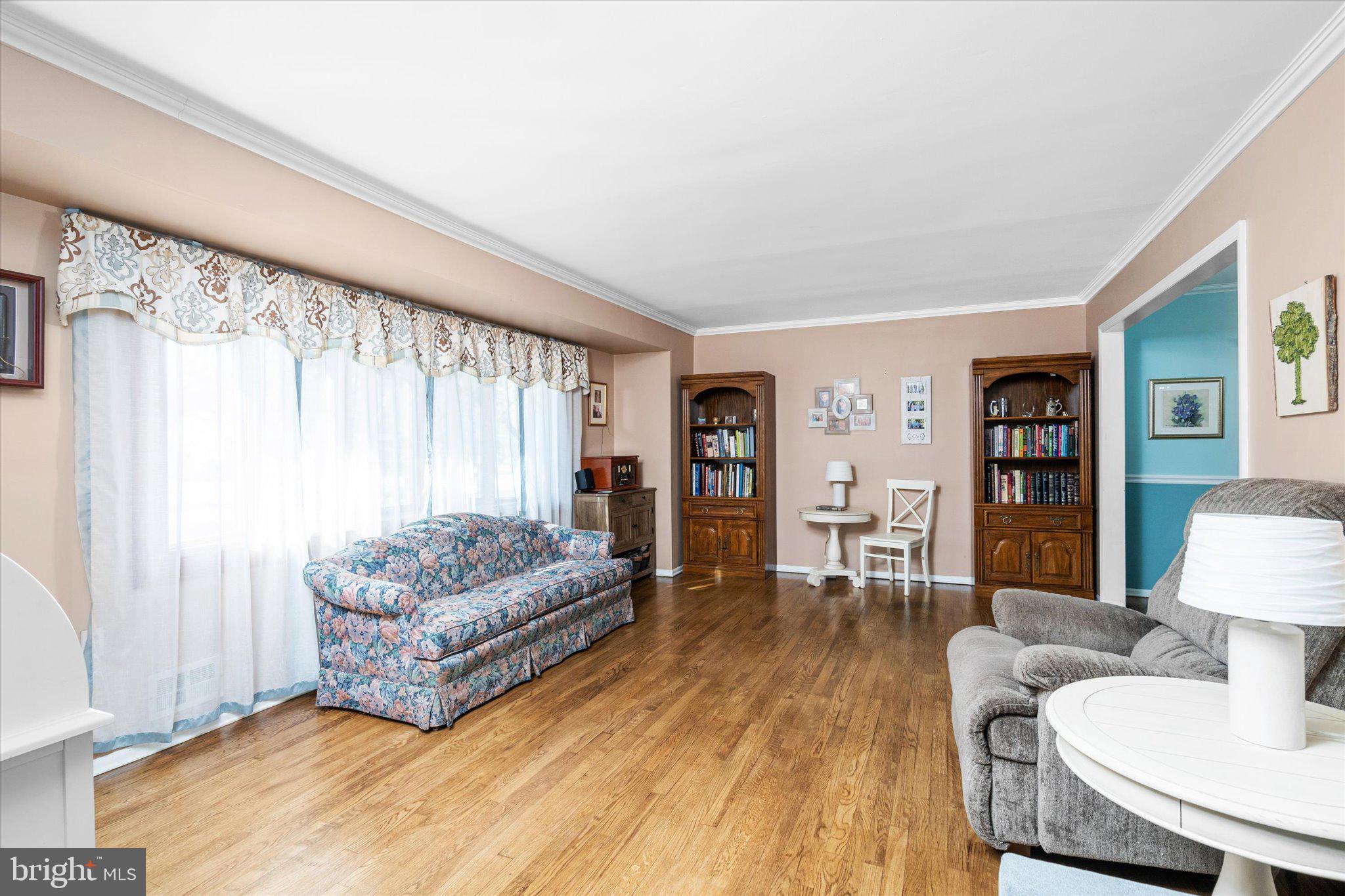 8 Wayne Way East Windsor, NJ 08520 - Photo 8 of 29 a living room with furniture and a wooden floor