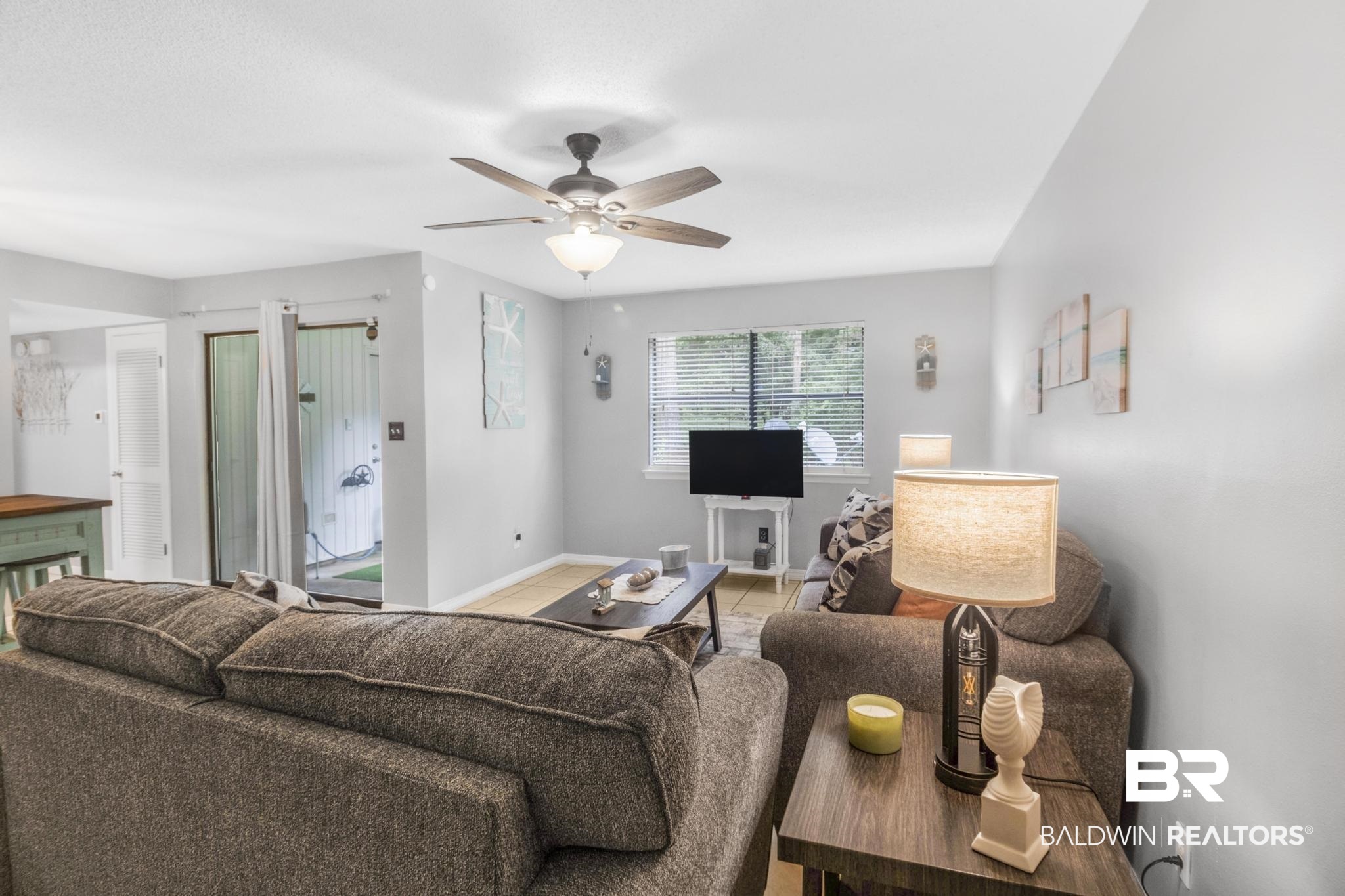 110 5th Street, Unit A 103 Daphne, AL 36526 - Photo 2 of 28 Living room with ceiling fan