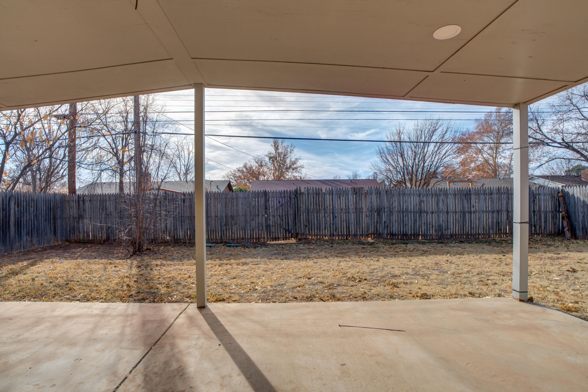 2803 66th Street Lubbock, TX 79413 - Photo 23 of 23 a view of a backyard