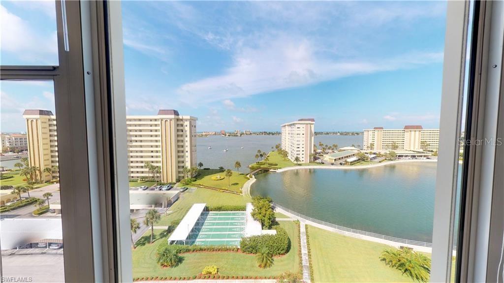 Gorgeous water views from your tenth floor home!