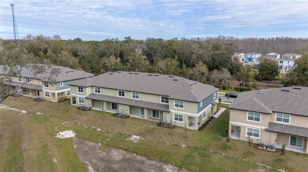 11091 Wishing Cloud Road Land O Lakes, FL 34638 - Photo 25 of 25 an aerial view of a house with a mountain view