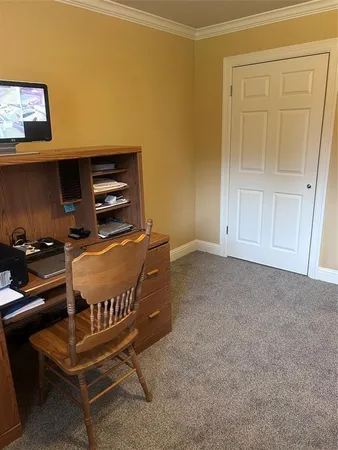 a room with furniture