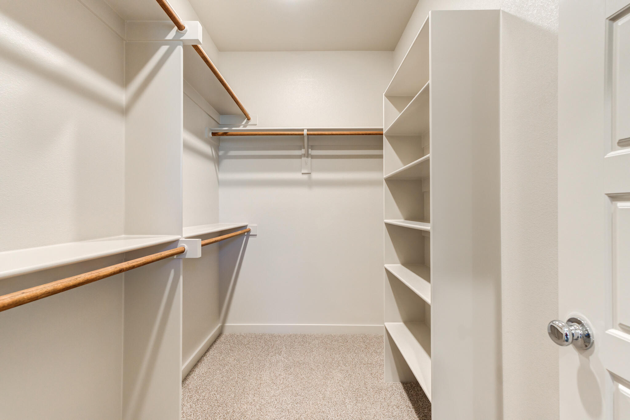 7029 25th Street Lubbock, TX 79407 - Photo 33 of 52 a view of an empty walk in closet