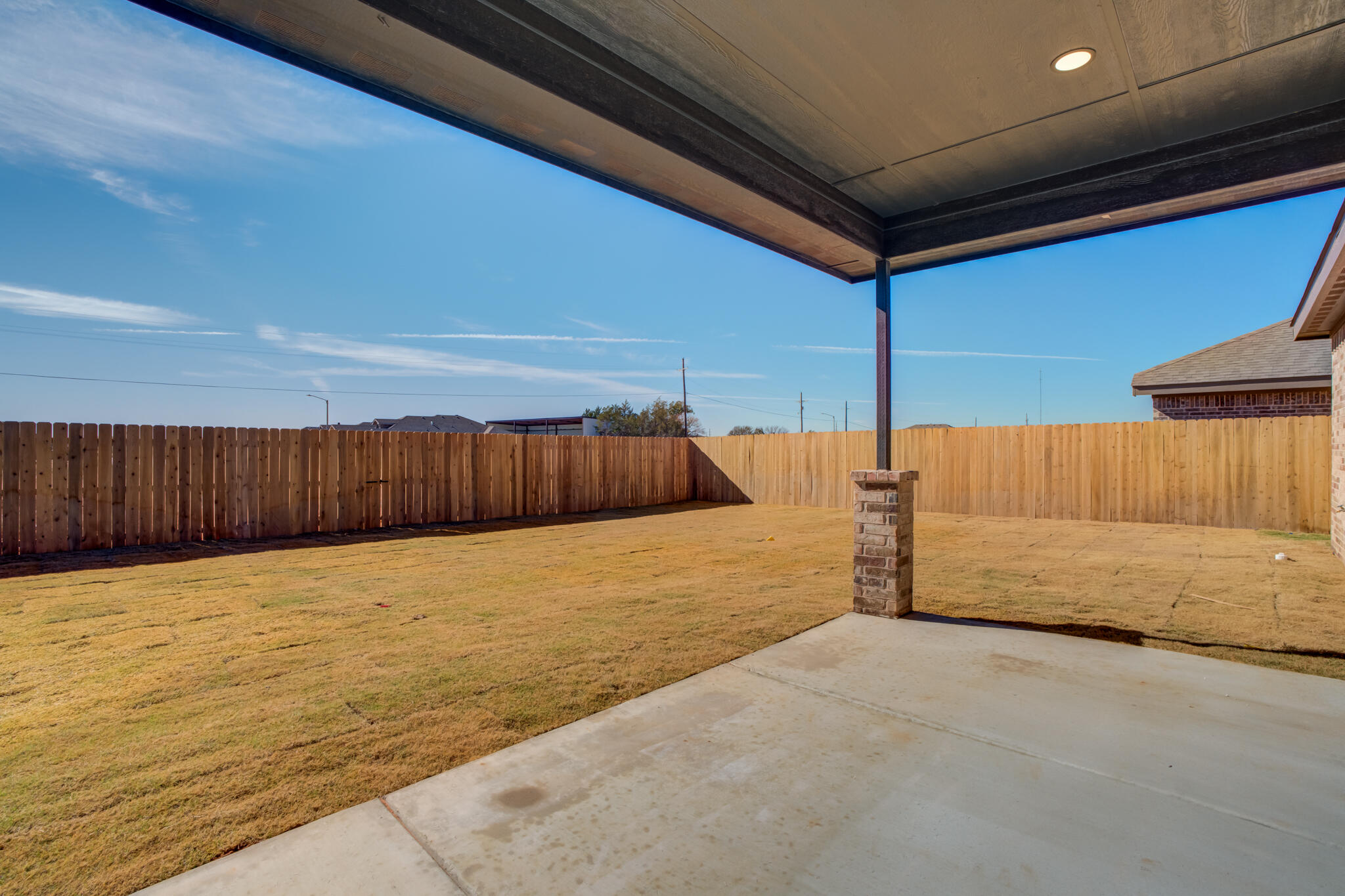 7029 25th Street Lubbock, TX 79407 - Photo 50 of 52 a view of a outdoor space with wooden fence