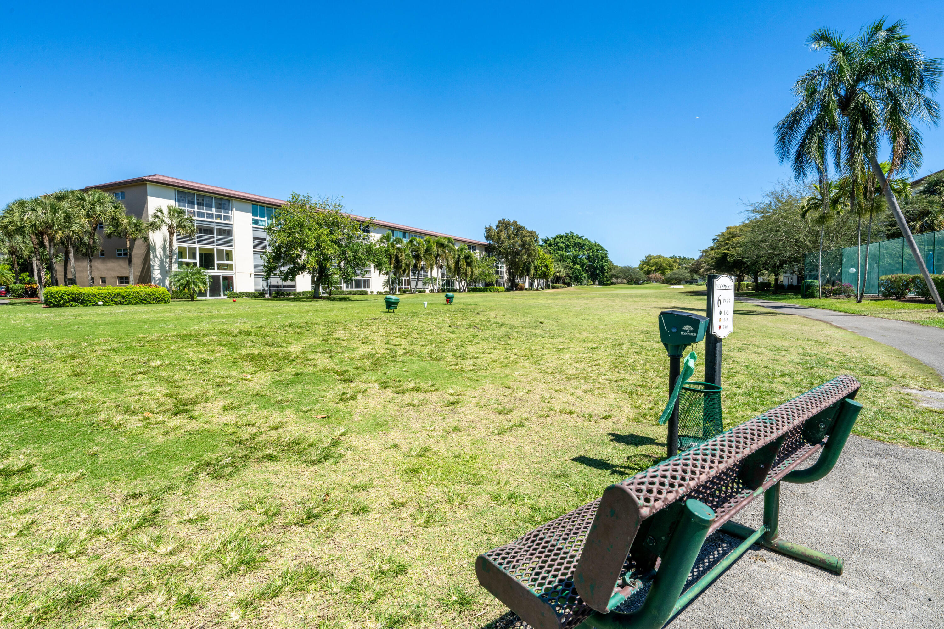 3201 Portofino Point, Unit D3 Coconut Creek, FL 33066 - Photo 28 of 34 a view of a ocean with a yard and potted plants