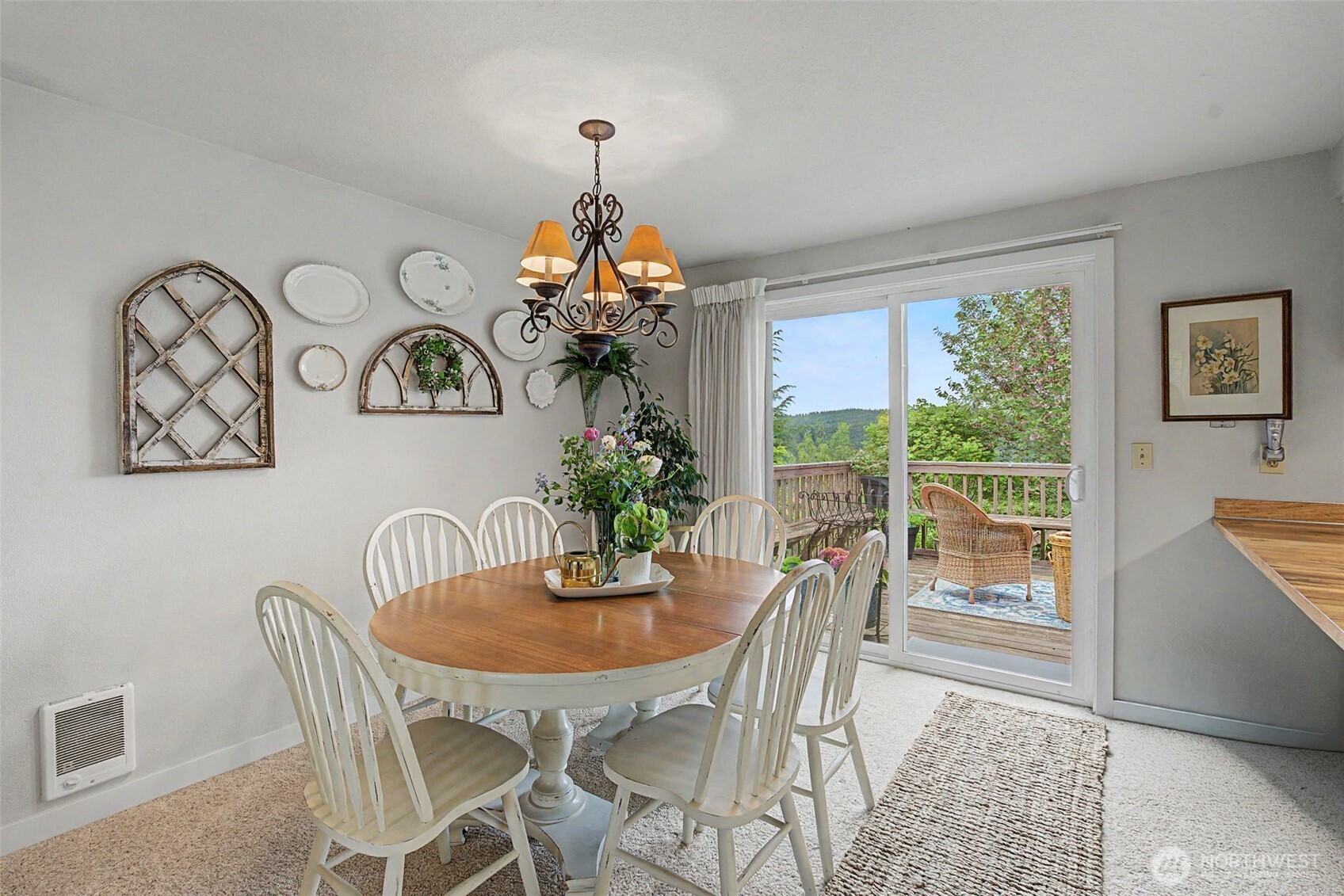 1611 Ham Hill Road Centralia, WA 98531 - Photo 8 of 40 a view of a dining room with furniture window and outside view