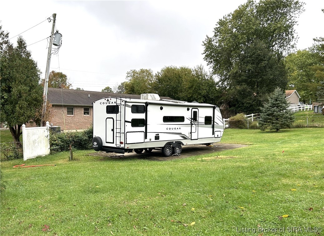 130 Jessup Lane Madison, IN 47250 - Photo 7 of 24 RV Hook-Up with Concrete Pad. Camper Not Included