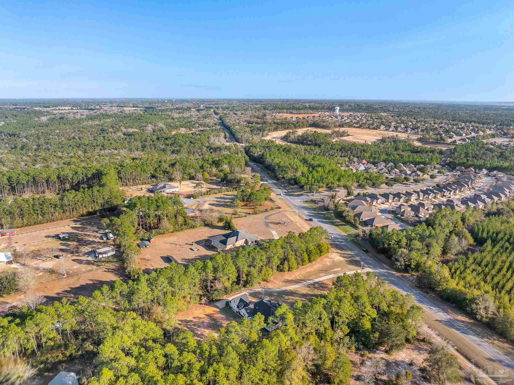 6786 Quintette Road Pace, FL 32571 - Photo 56 of 60 an aerial view of multiple house