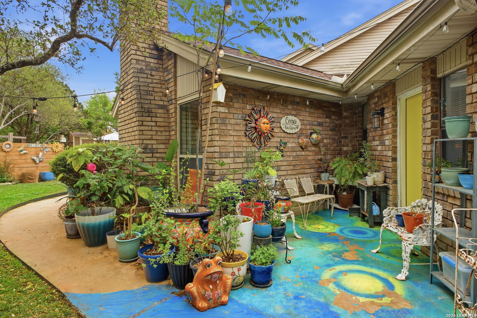 14502 Circle A Trail Helotes, TX 78023 - Photo 42 of 50 a front view of a house with outdoor seating