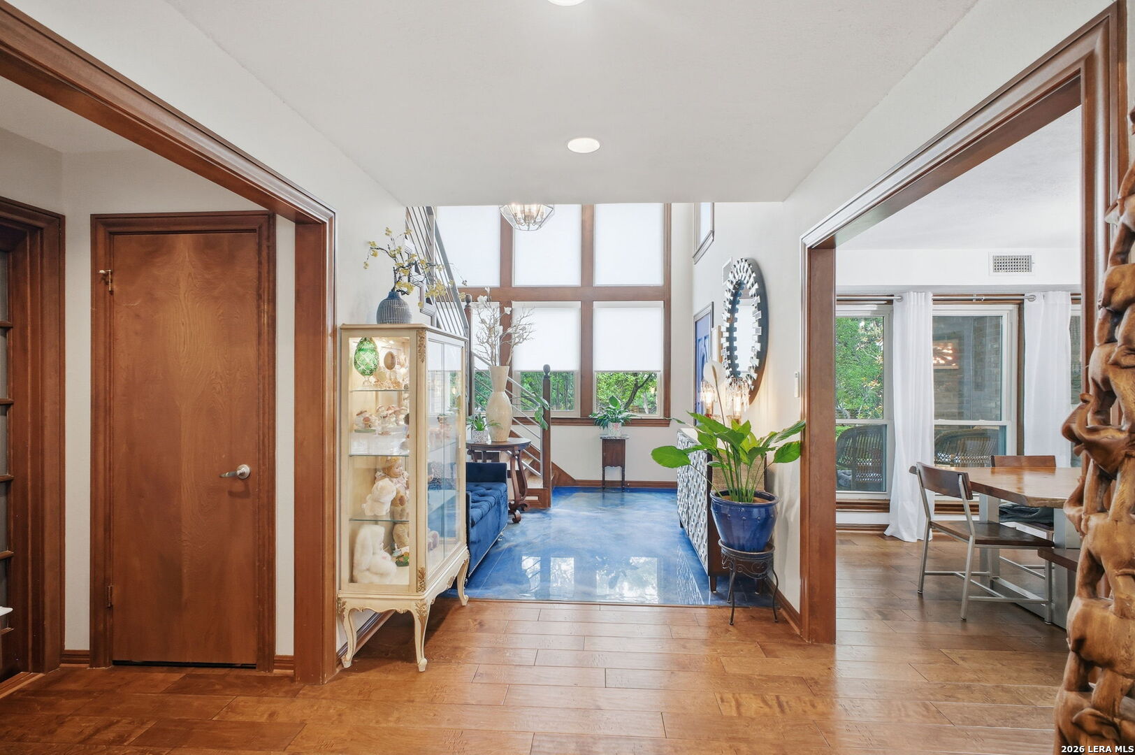 14502 Circle A Trail Helotes, TX 78023 - Photo 8 of 50 a living room with furniture large window and wooden floor