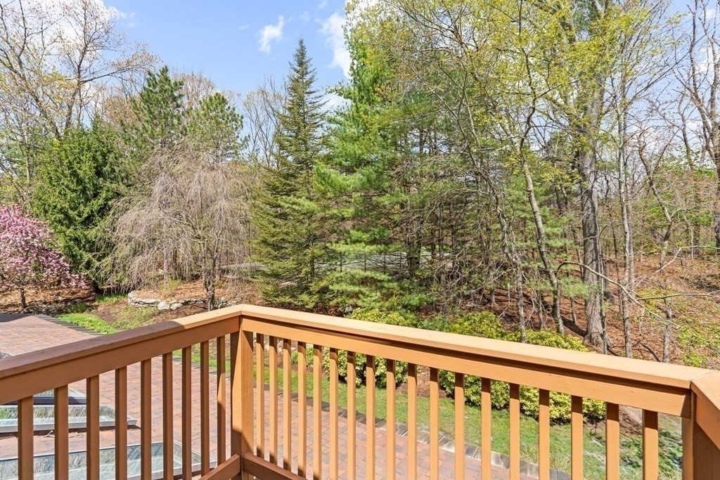 44 Sears Road Southborough, MA 01772 - Photo 26 of 41 a view of a balcony with wooden fence