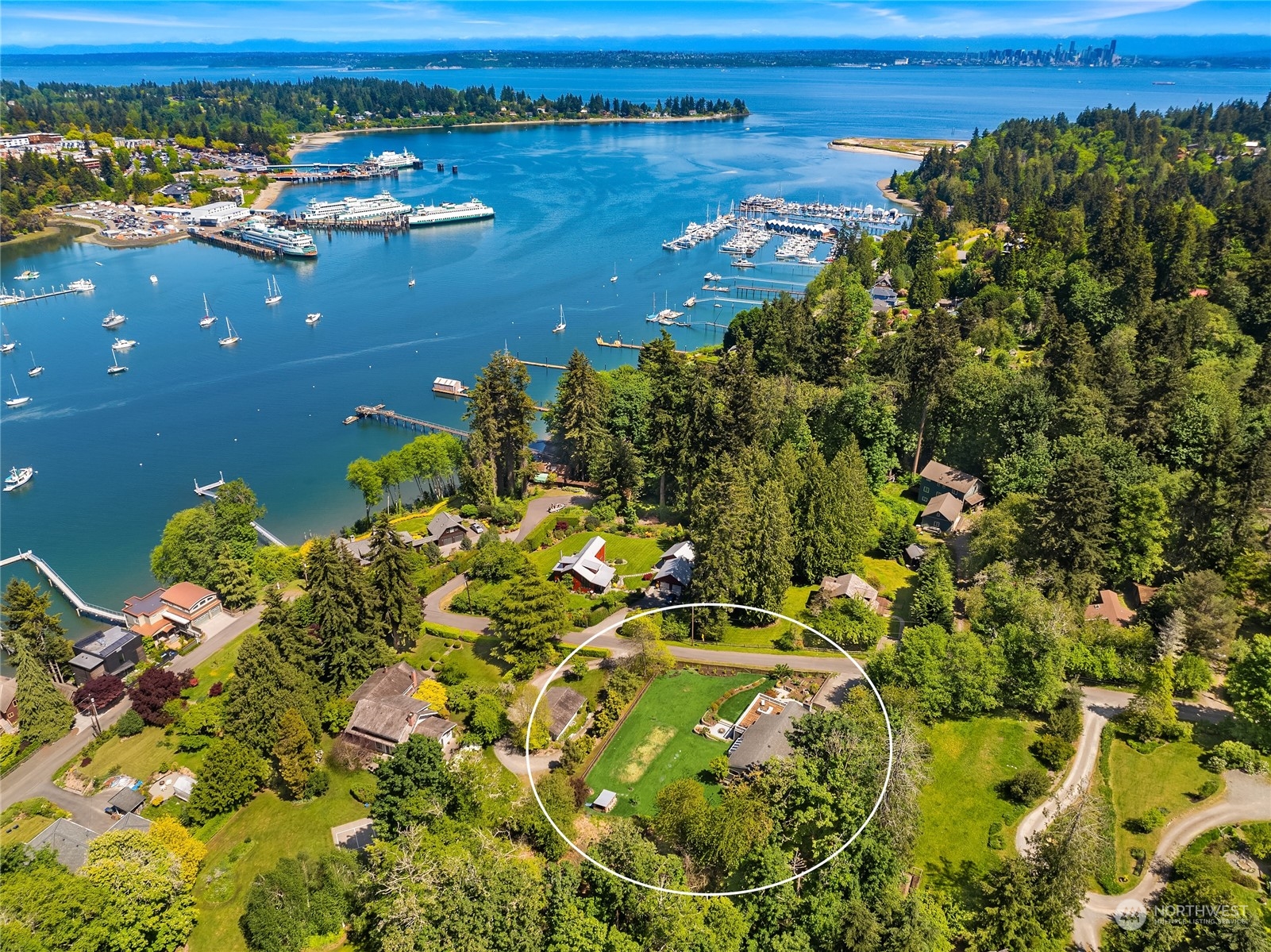 6024 Rose Loop Northeast Bainbridge Island, WA 98110 - Photo 38 of 40 a view of a lake