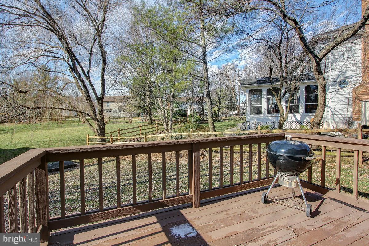 12501 Cross Country Lane Reston, VA 20191 - Photo 28 of 29 Rear Deck with beautiful view