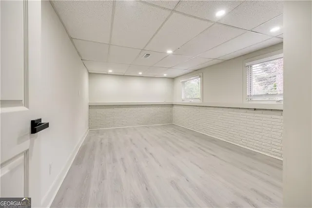 a view of empty room