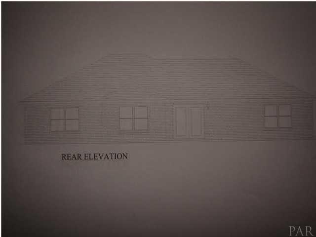 1987 Guseman Road Gulf Breeze, FL 32563 - Photo 3 of 6 Rear Elevation