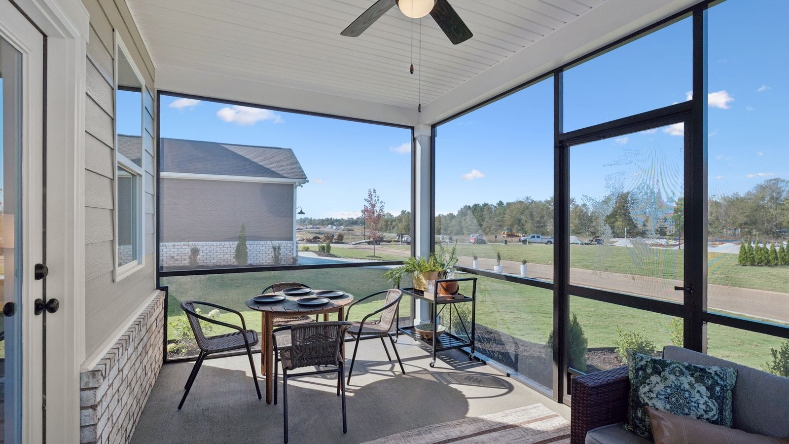 305 Harvest Point Boulevard Spring Hill, TN 37174 - Photo 44 of 48 a view of a dining room with furniture window and outside view