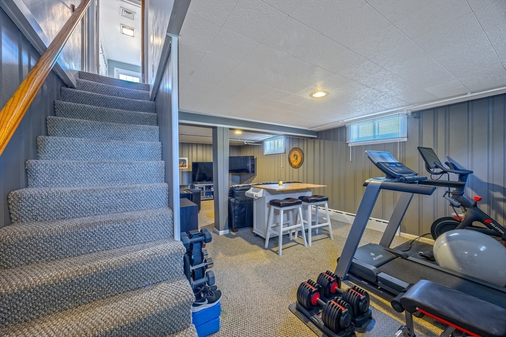 148 Yale Street Ludlow, MA 01056 - Photo 27 of 39 a room with furniture and gym equipment