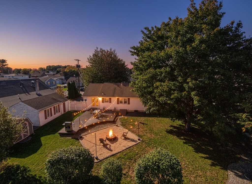 148 Yale Street Ludlow, MA 01056 - Photo 38 of 39 an aerial view of a house with garden space