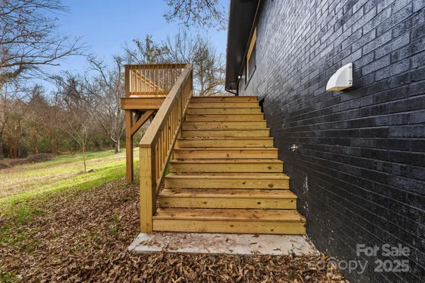a view of a storage room