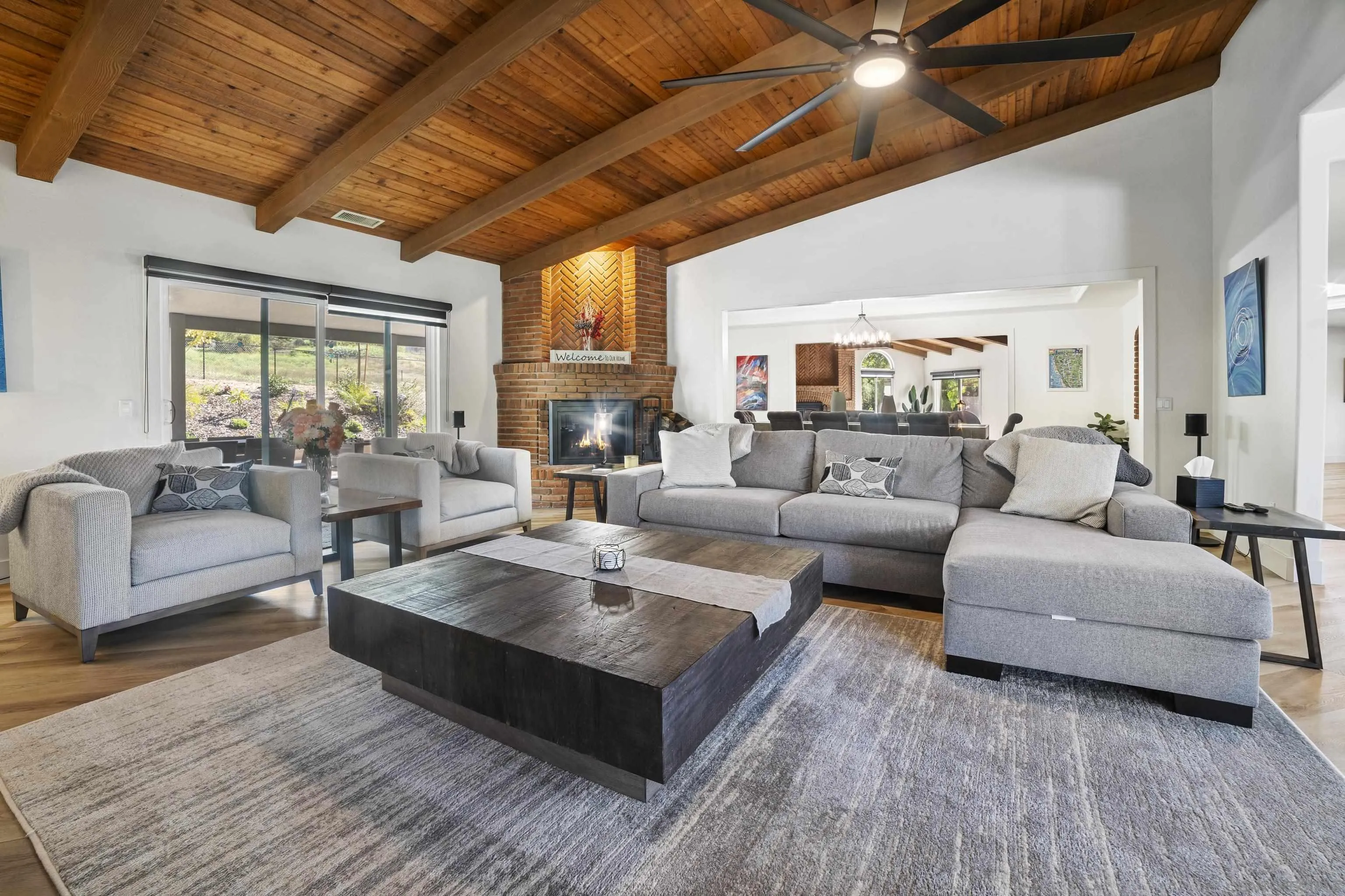 4062 La Canada Road Fallbrook, CA 92028 - Photo 11 of 63 a living room with furniture and a large window
