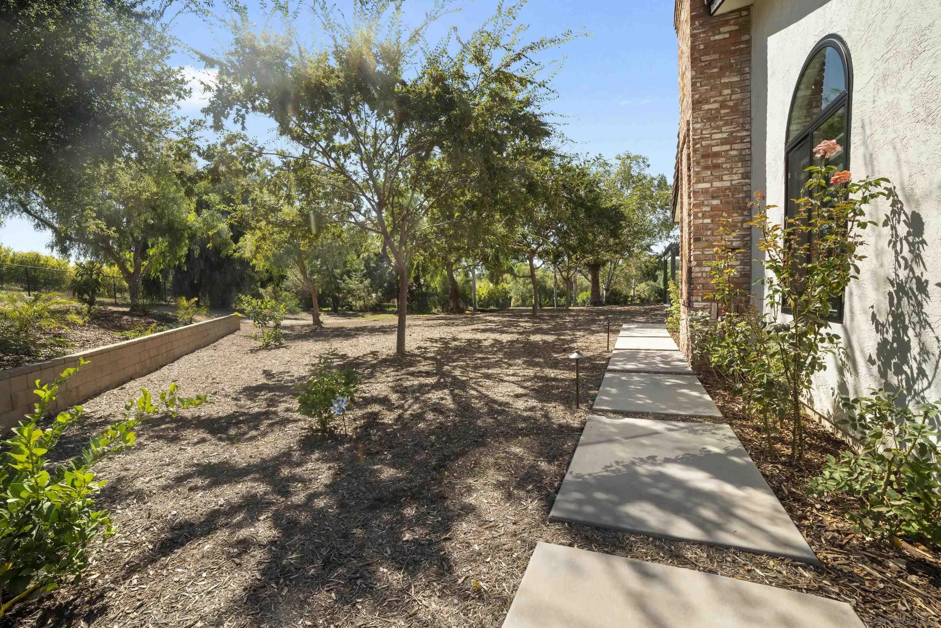 4062 La Canada Road Fallbrook, CA 92028 - Photo 44 of 63 a view of a yard with plants and trees